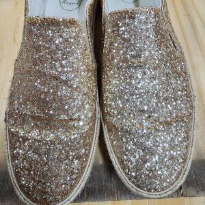 Gold Statement Shoes